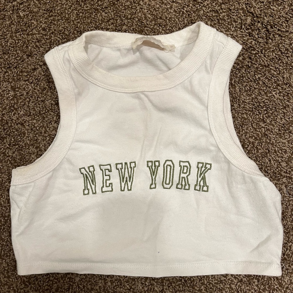 NEW YORK CROP TOP